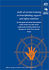 Cover of the Audit of current training in breastfeeding support and infant nutrition publication