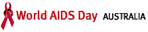  World AIDS Day Australia logo which links to the website 